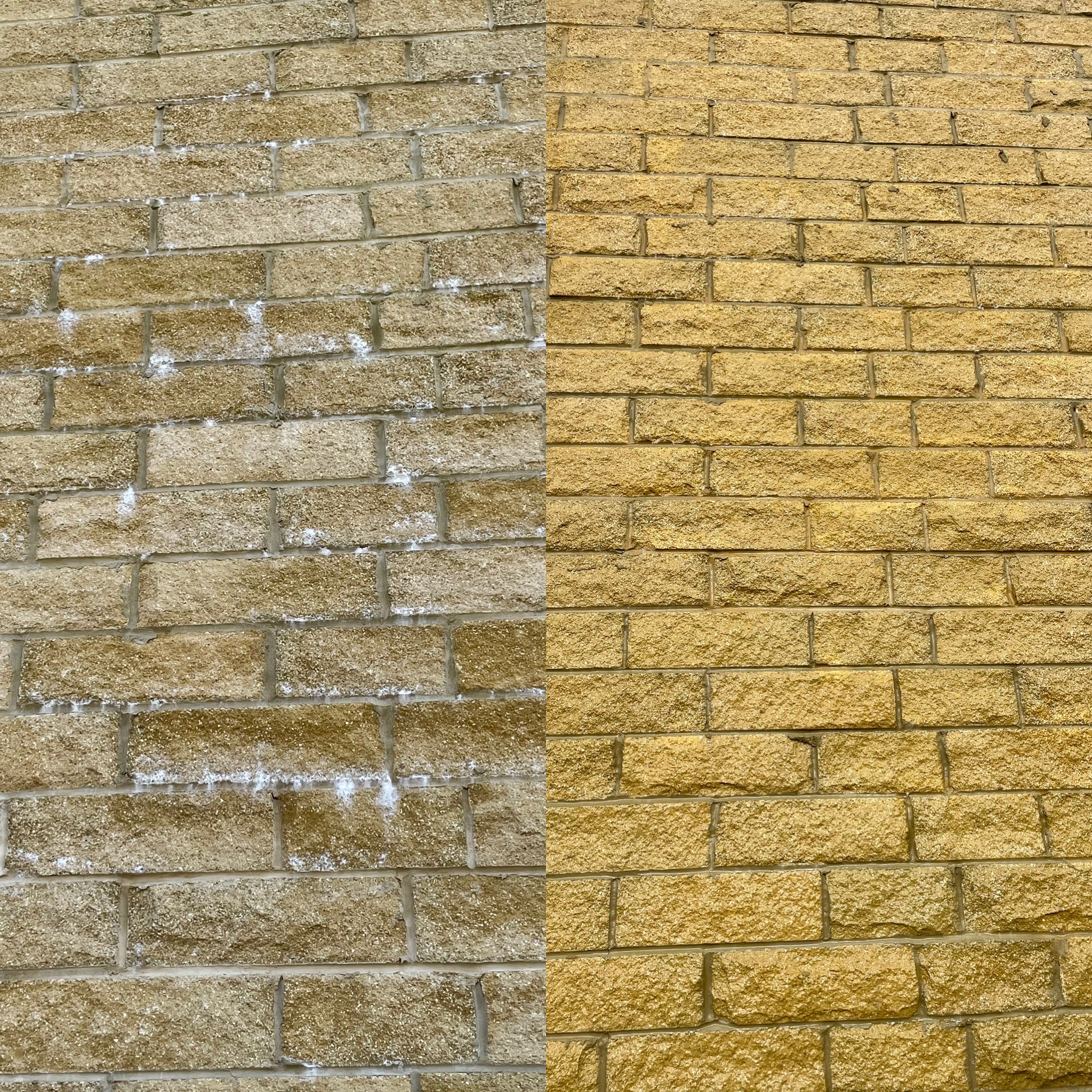 Brick and stone cleaning transformation 2