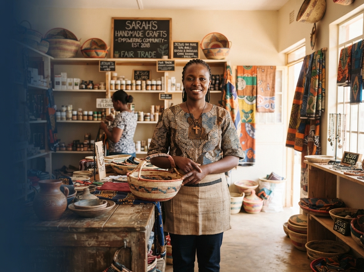 An IBAM entrepreneur building a sustainable business in her community