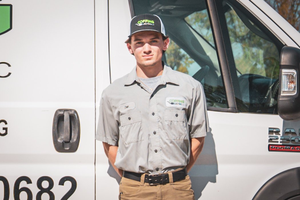 Michael, electrician at Coffing Electric LLC