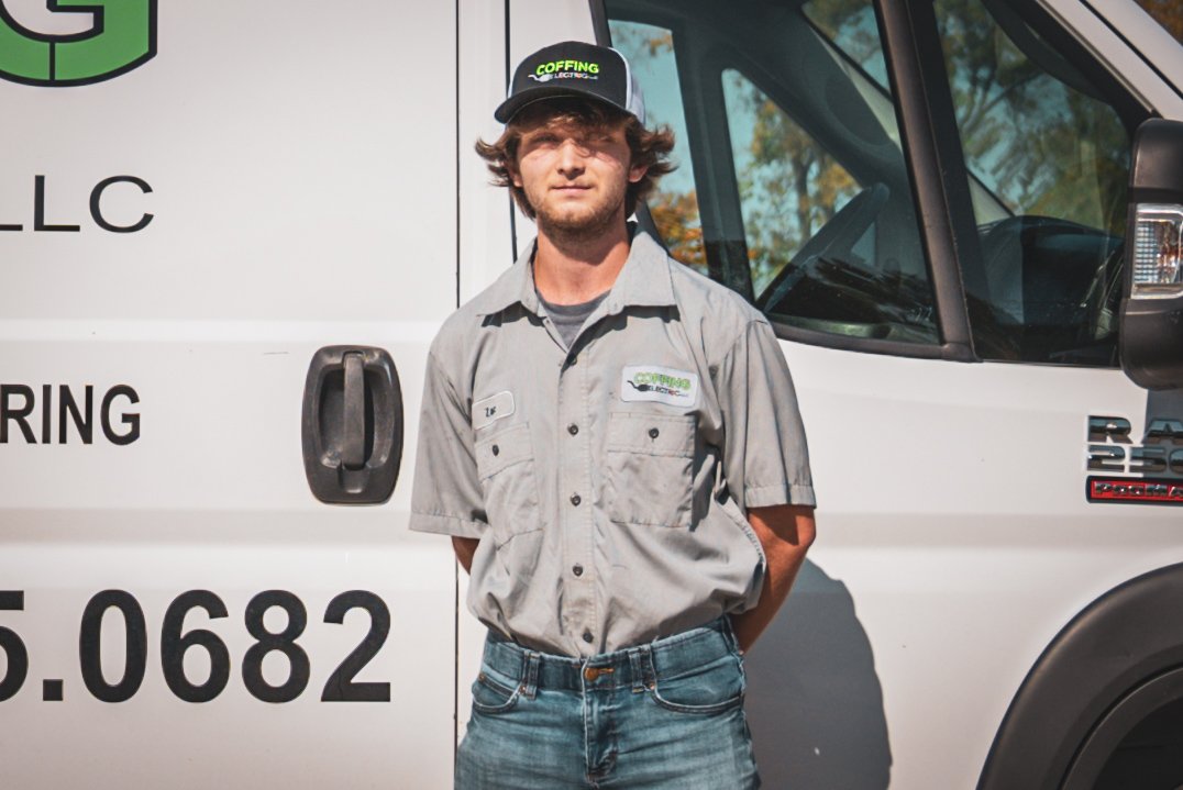 Lee, electrician at Coffing Electric LLC