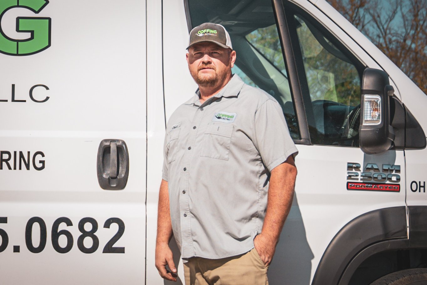 Chuck, electrician at Coffing Electric LLC