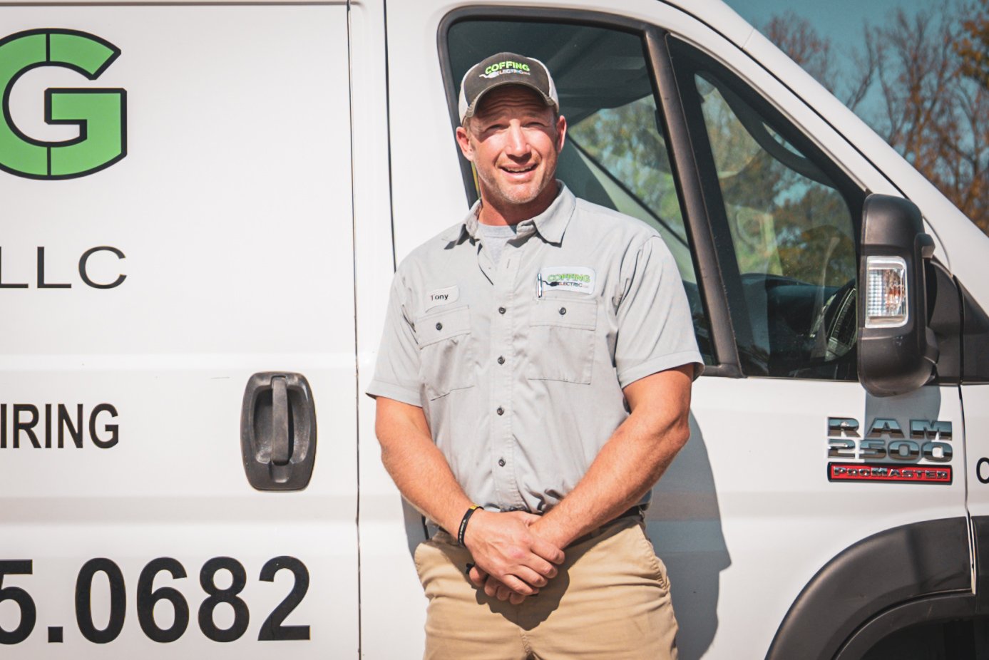 Tony Finley, Co-Owner of Coffing Electric LLC, Central Ohio electrician
