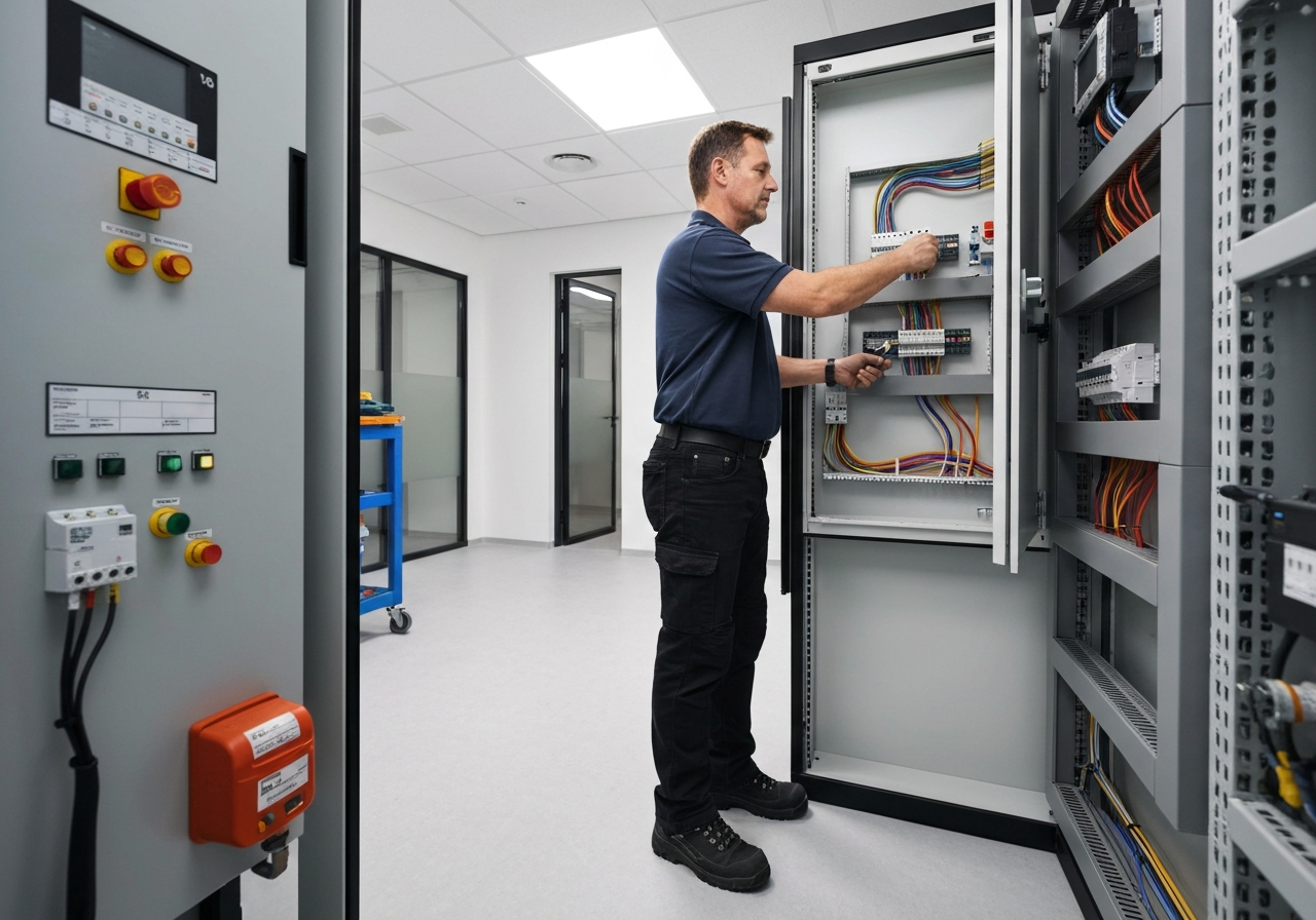 Residential electrical installation by Coffing Electric