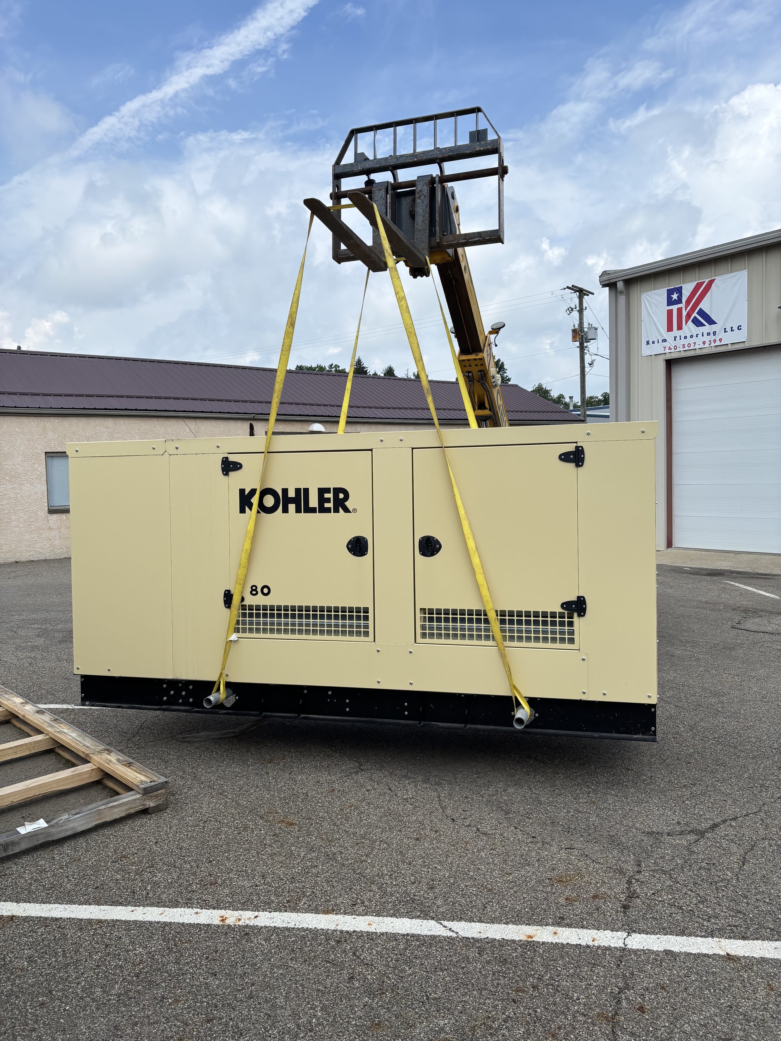 Generator Installation — Coffing Electric Generators project in Central Ohio