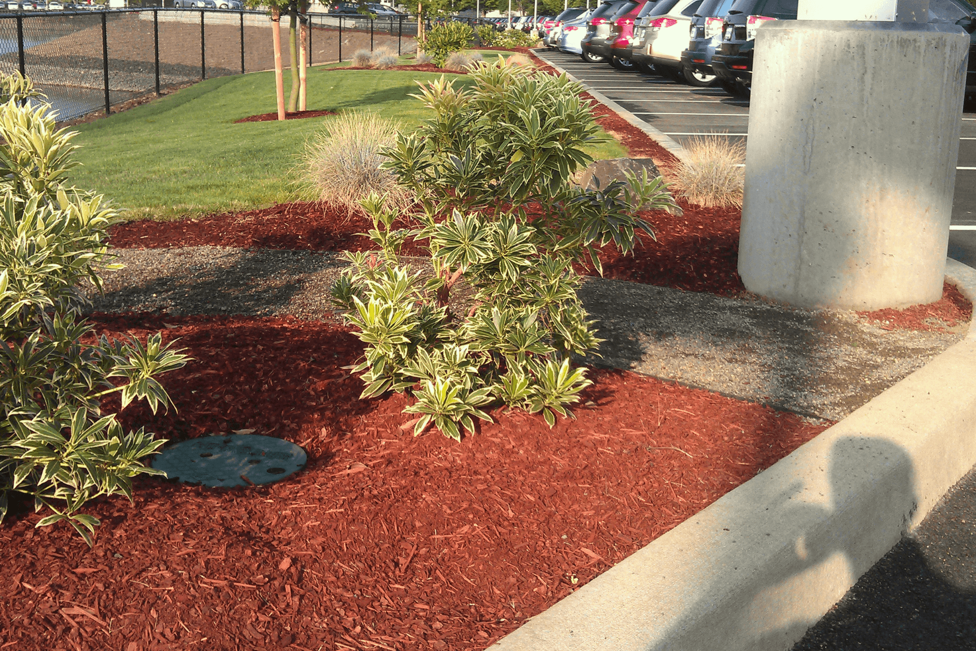 Commercial landscape maintenance in Salem, Oregon