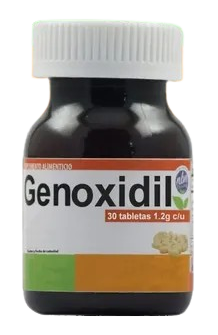 Genoxidil — Frasco original comercializado en Ecuador