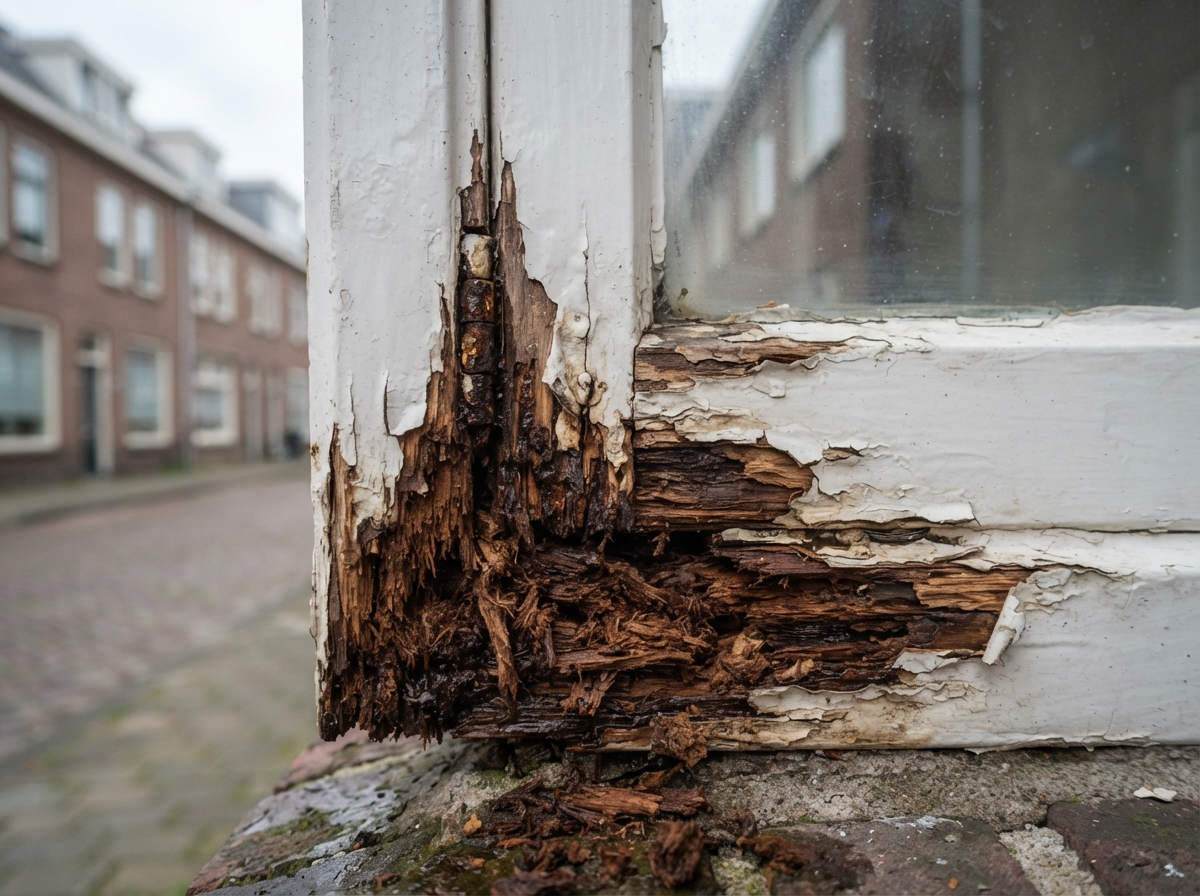 Houtrot-reparatie in Arnhem en omgeving — Gerrits Schilderwerk en Onderhoud