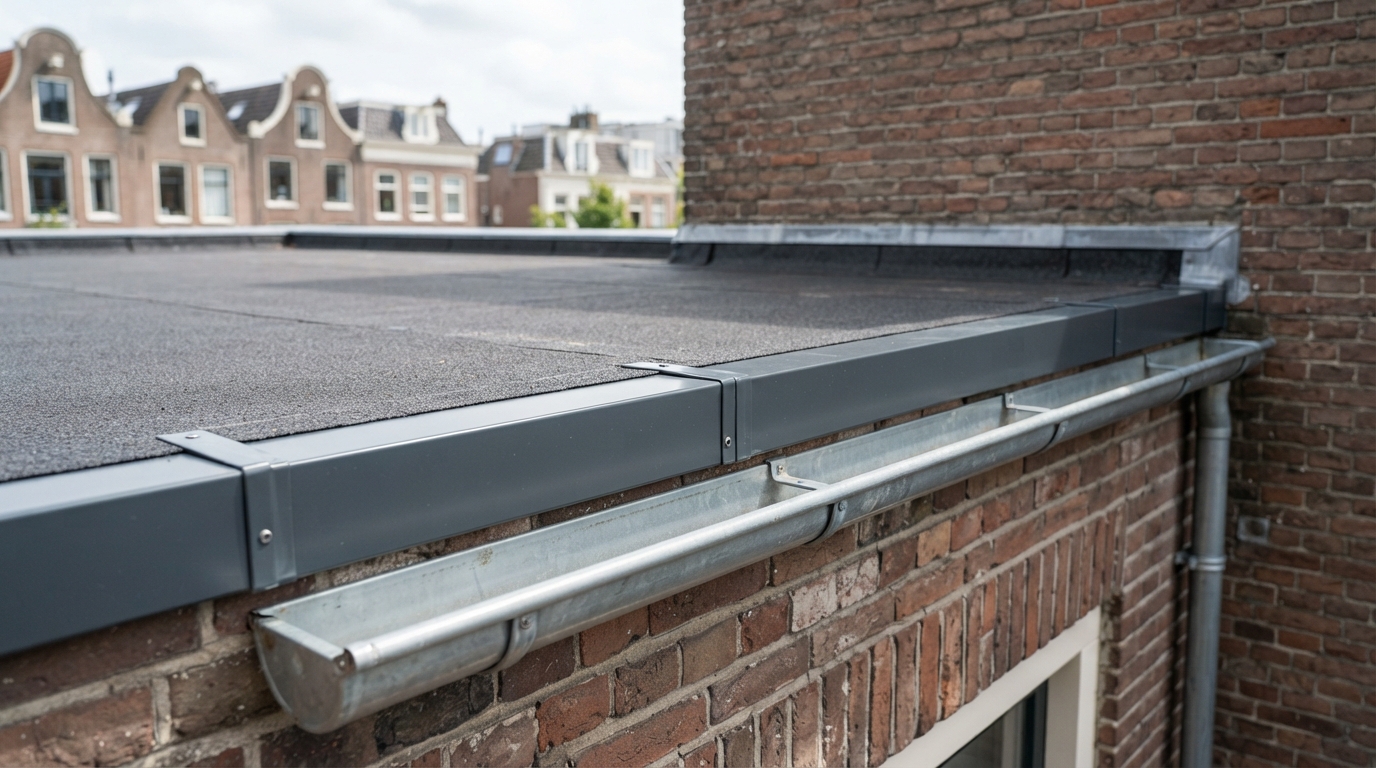 Plat dak onderhoud in Arnhem — dakbedekking controleren — Gerrits Schilderwerk en Onderhoud