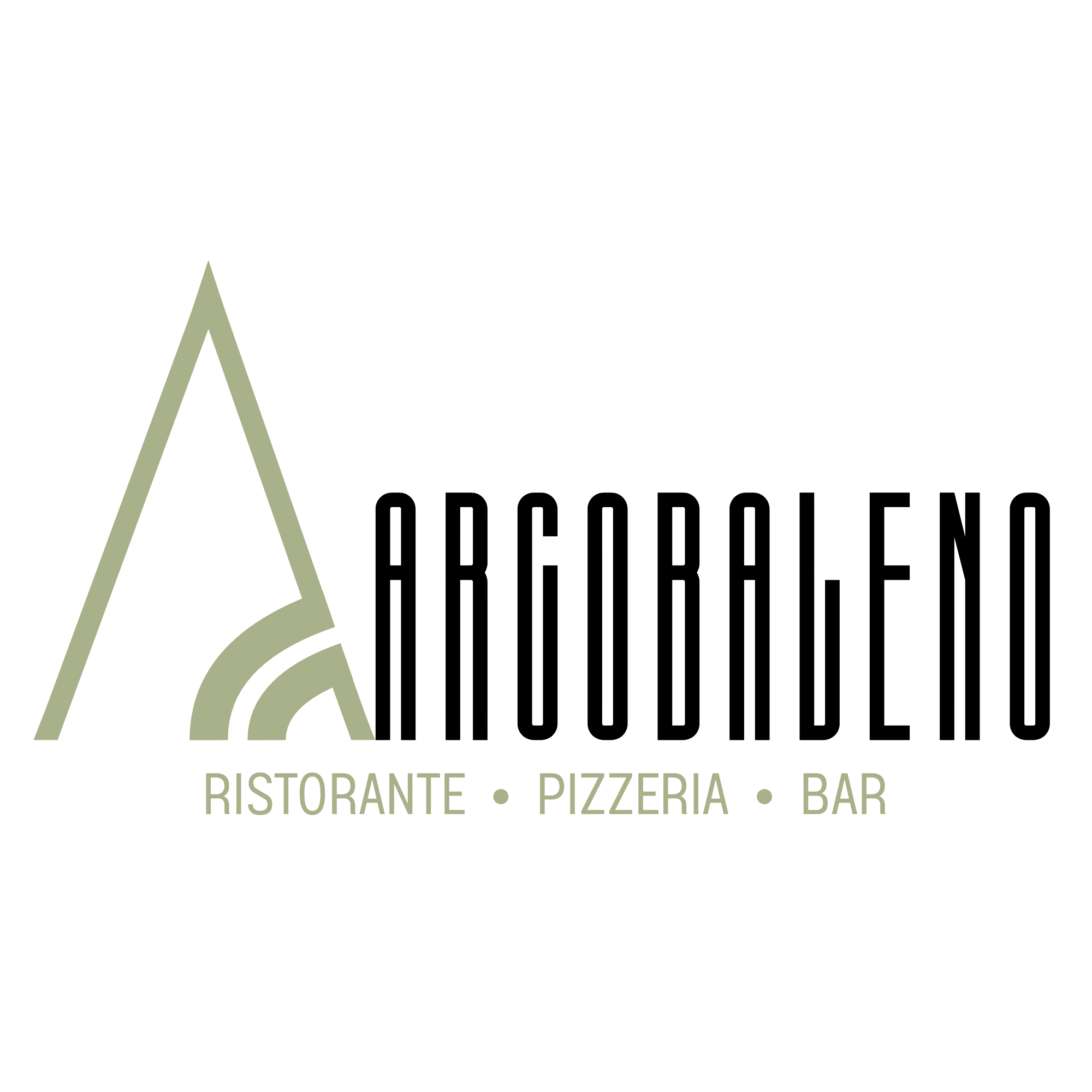Logo Arcobaleno bar ristorante pizzeria a Caslano