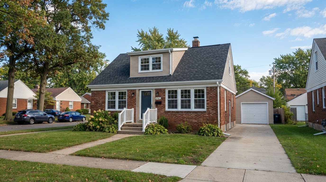 Roofing and window installation project
