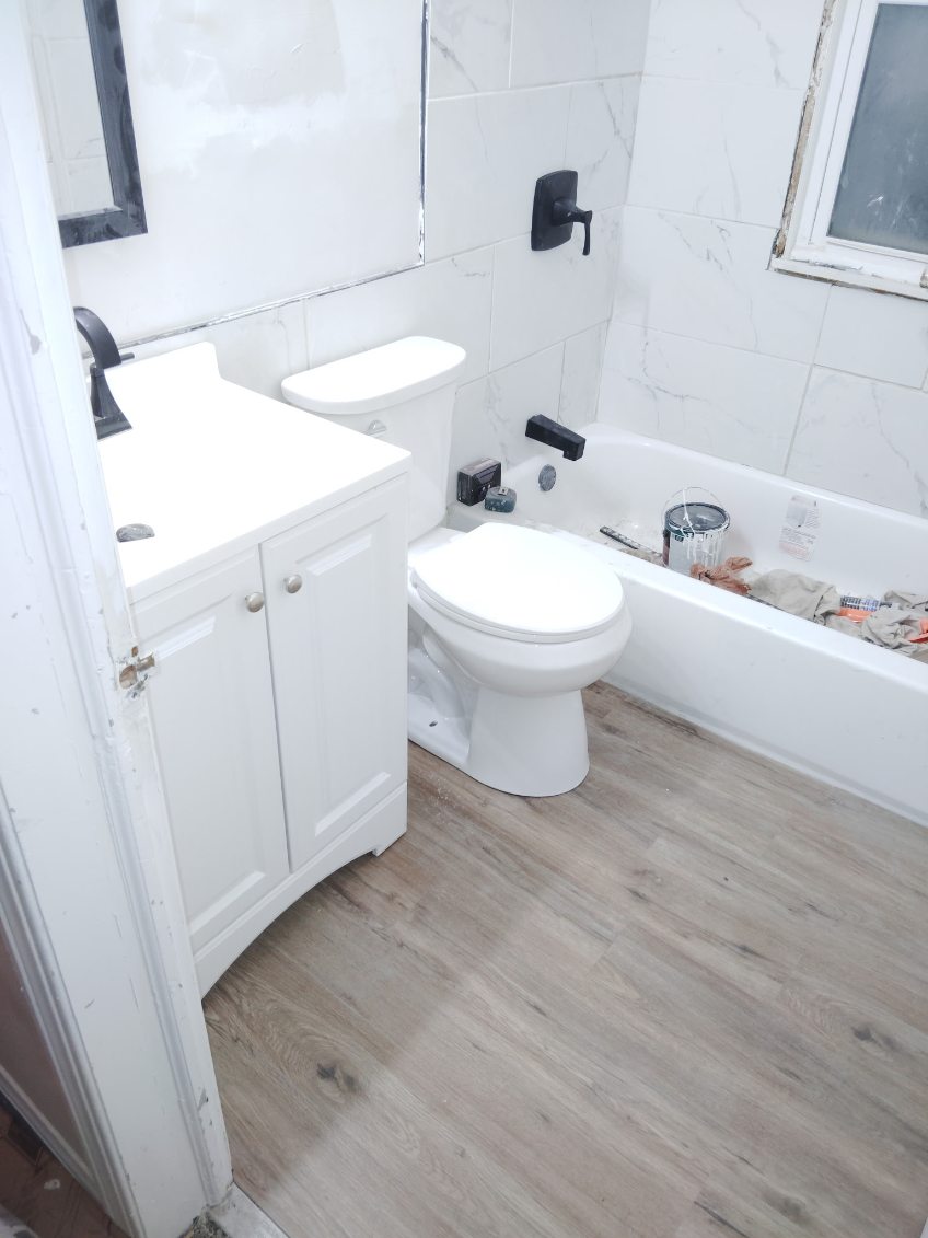 Bathroom project 17