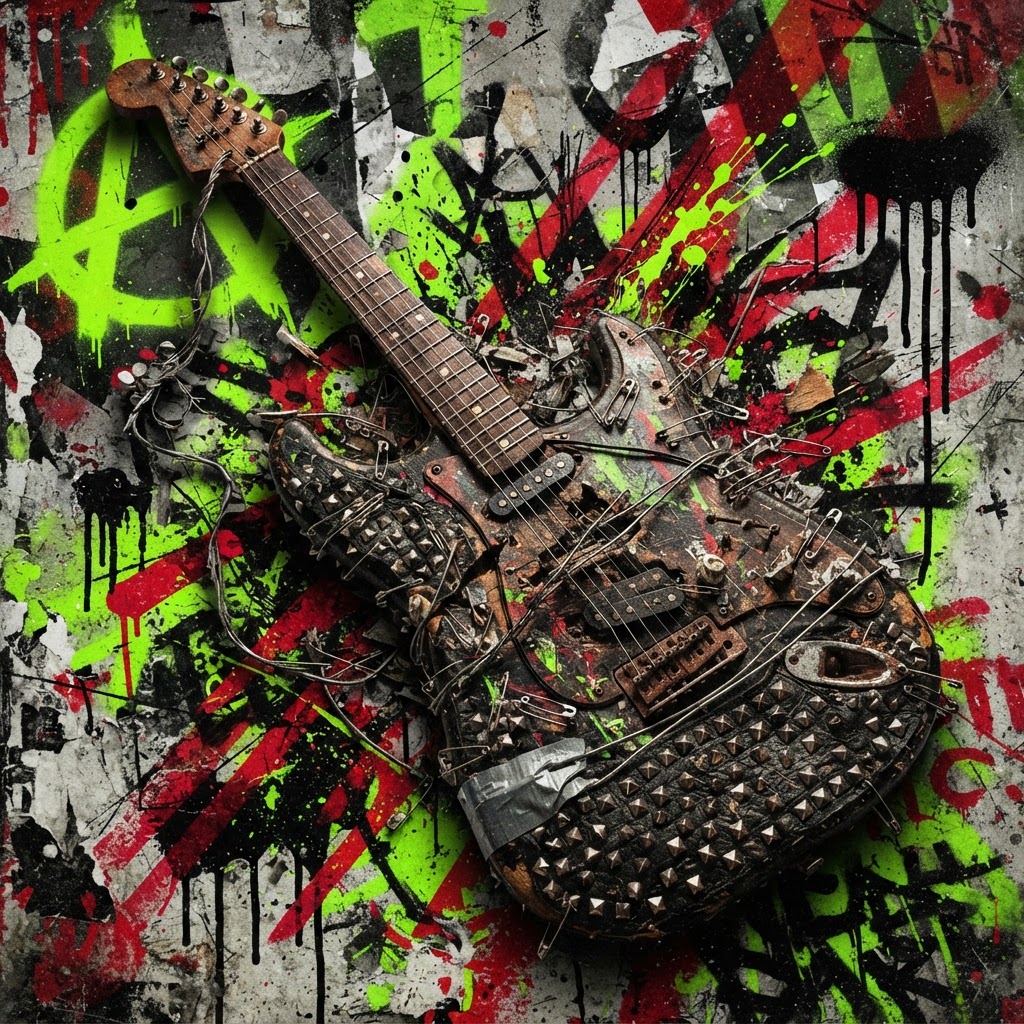 Punk genre art