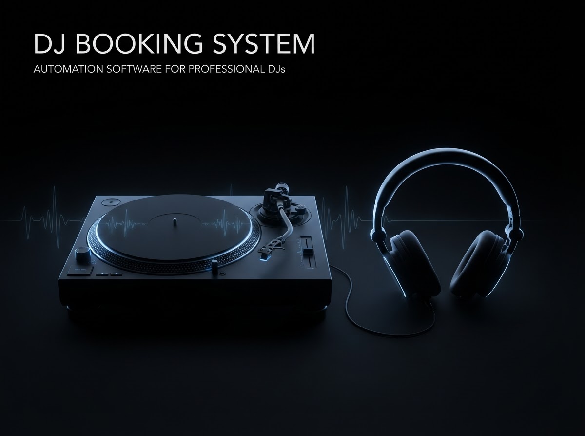 DJ Booking System preview