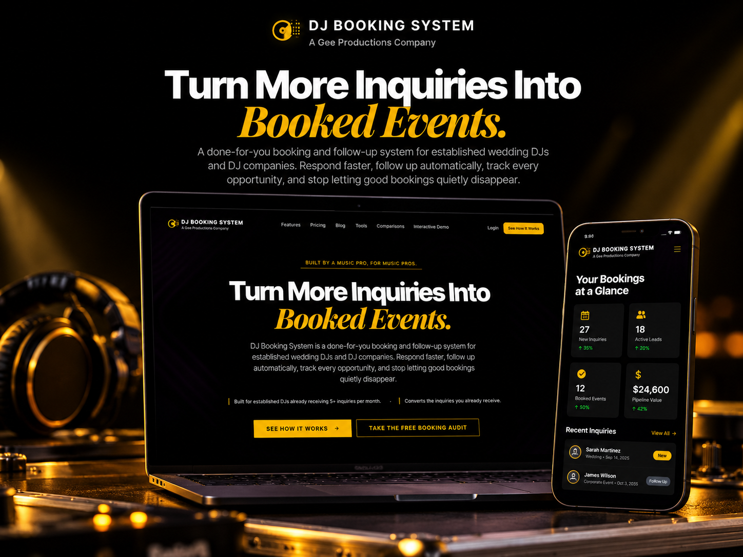 DJ Booking System presentation