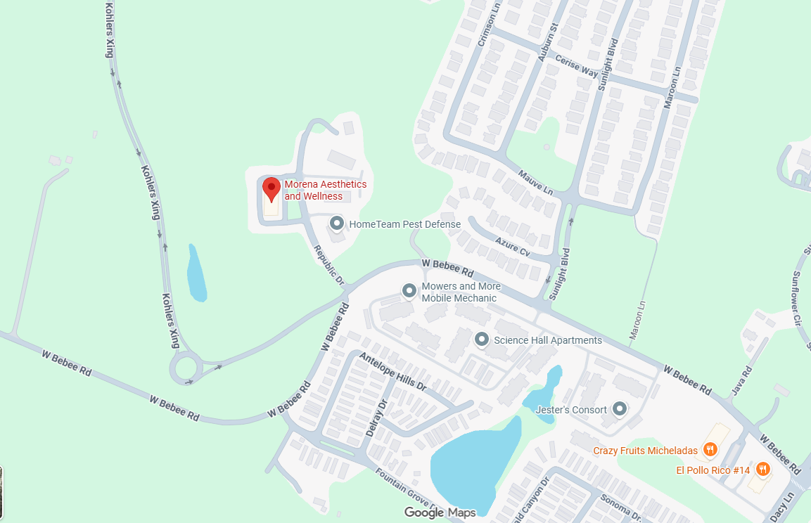 Morena Aesthetics & Wellness Map Location