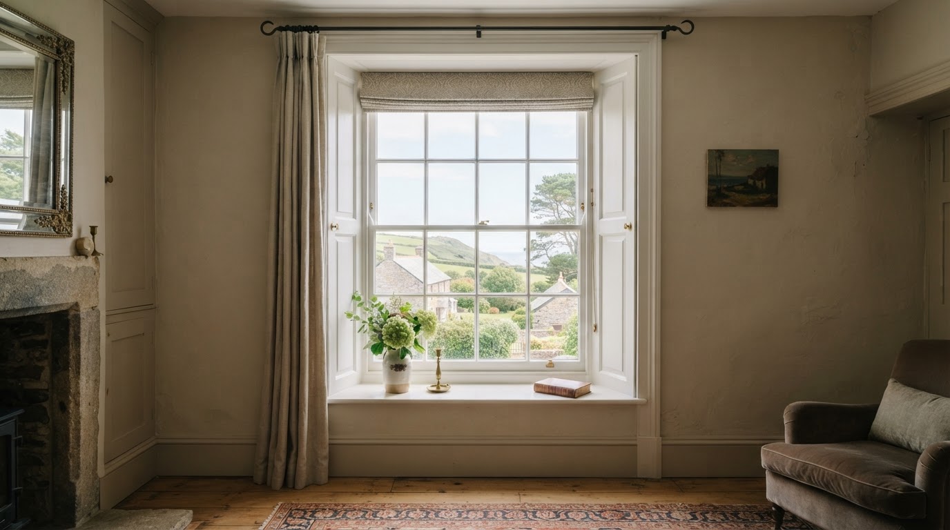 Restoring Period Sash Windows in Cornish Homes