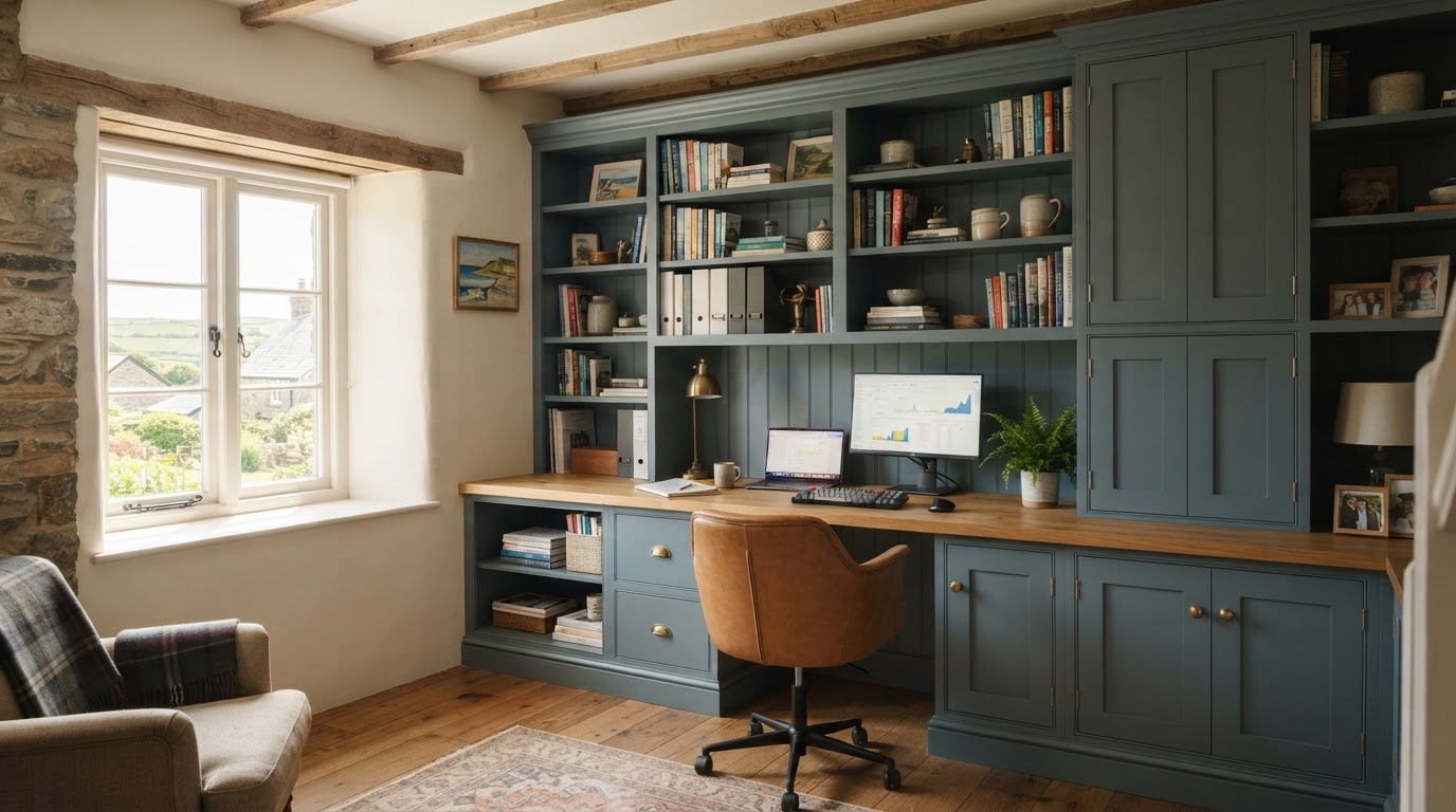 Fitted Home Offices: Productive Workspaces for Cornish Homes