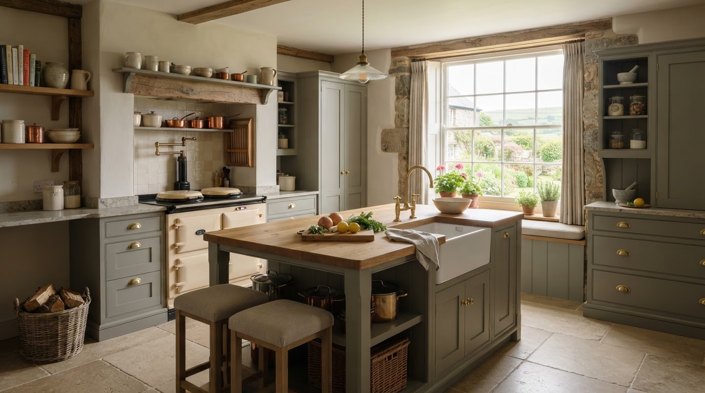 Shaker Kitchens: Bespoke Handmade in Cornwall