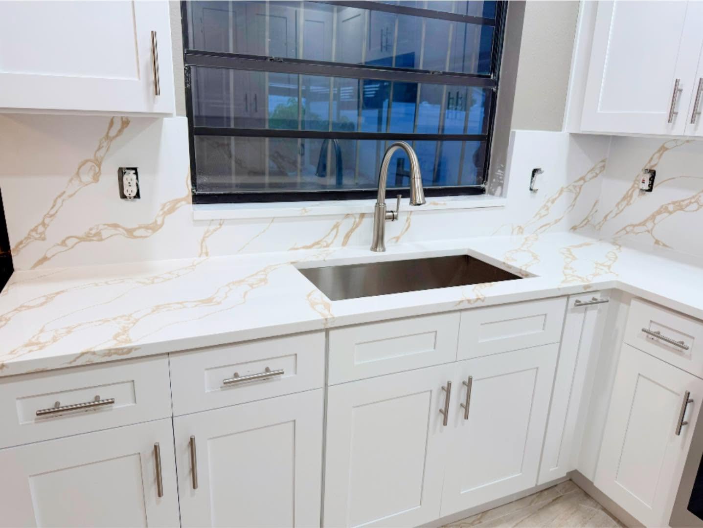 Stunning Calacatta Design Kitchen - Image 2