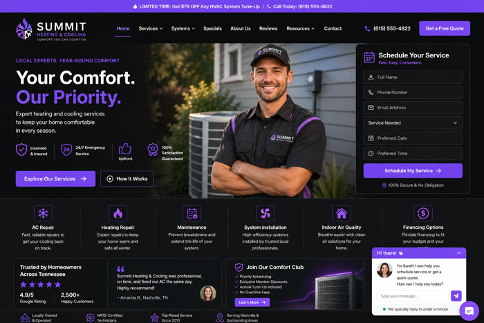 AI-Powered Websites
