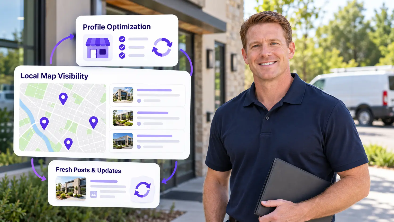 Google Business Profile Optimization and Local Map Visibility