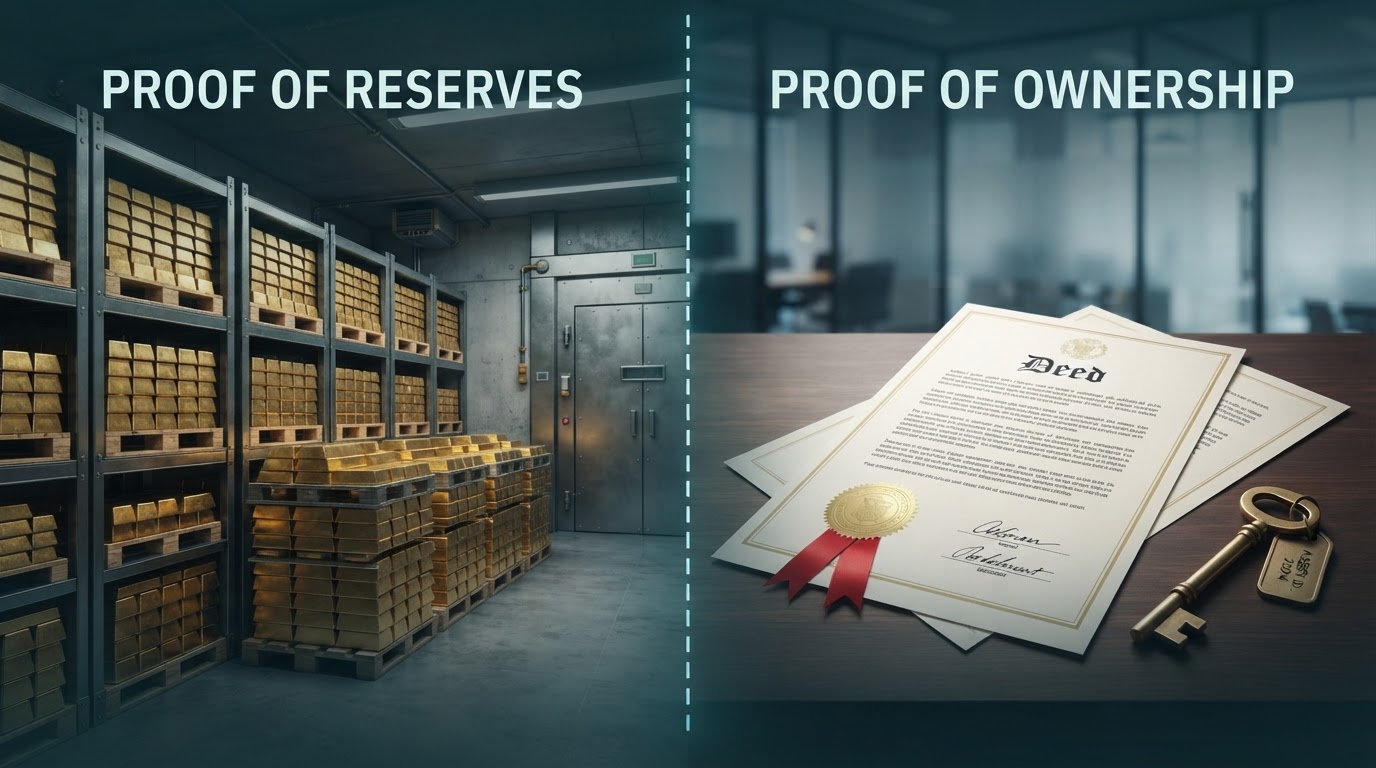Proof of Reserves vs. Proof of Ownership: What Each Actually Tells You