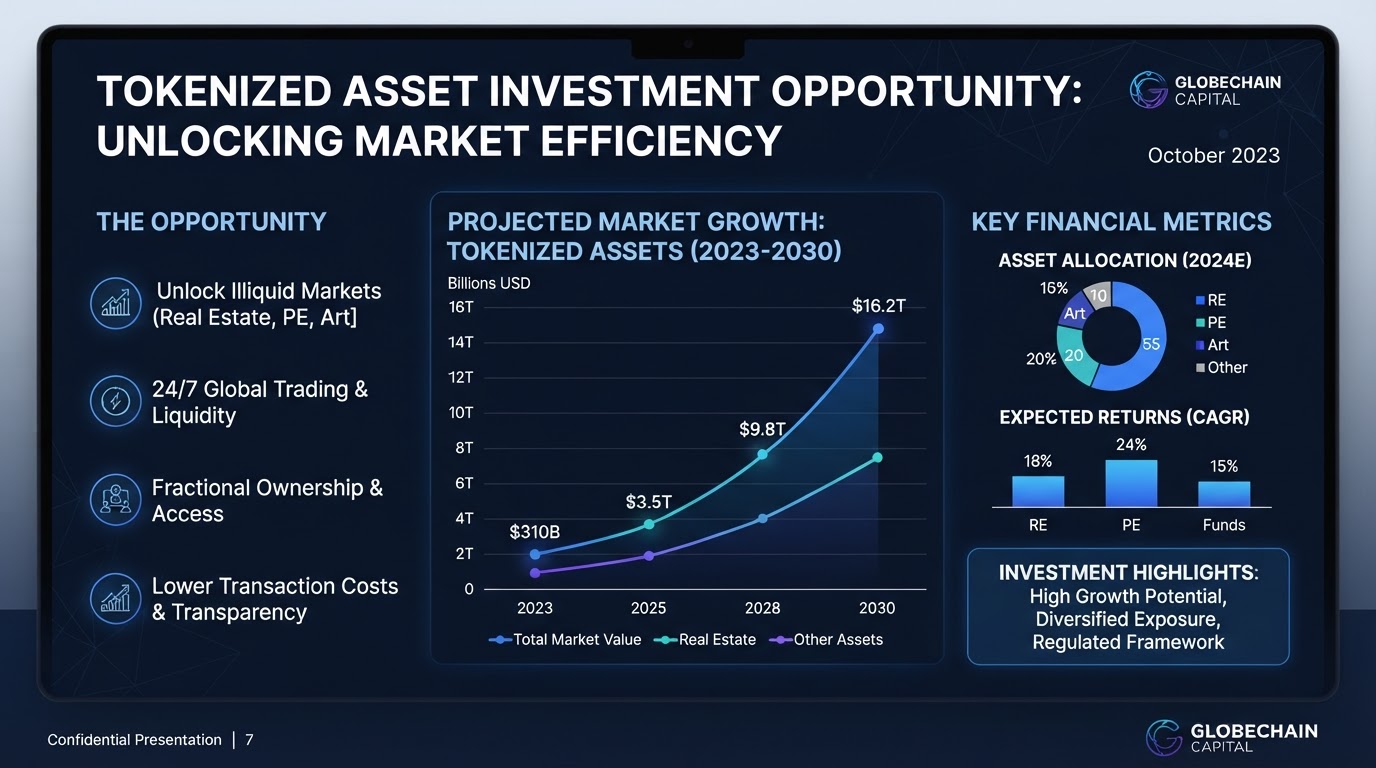 Tokenized Asset Investor Pitch Deck