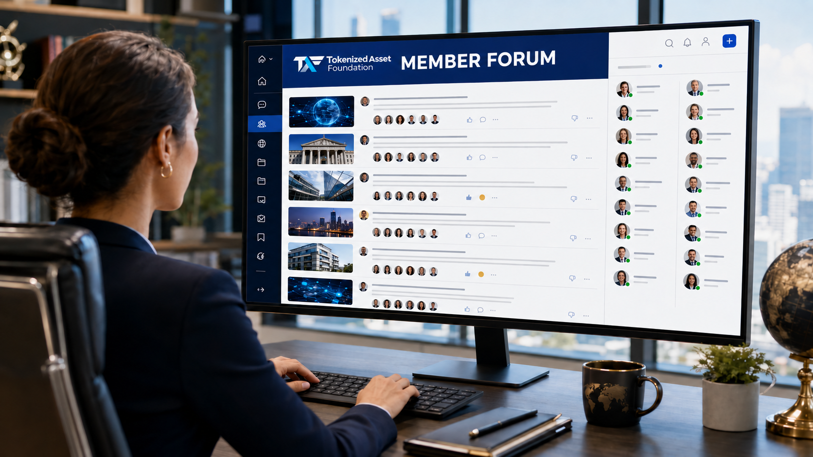 Professional Discussions and Networking