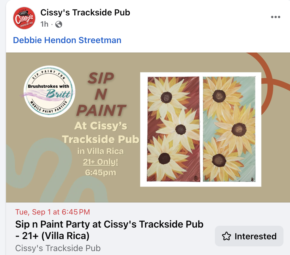 Sip N Paint Party