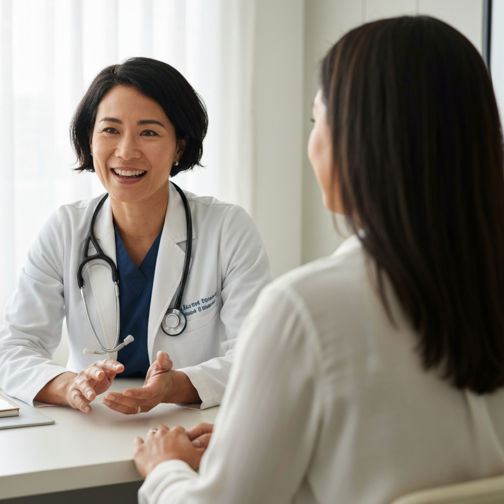Anti-aging wellness consultation with Dr. Monte Slater at Slater Aesthetics Atlanta