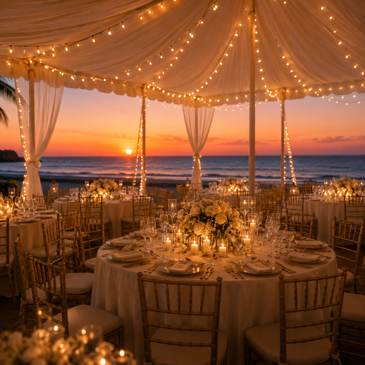 Tropical Coastal Dinner