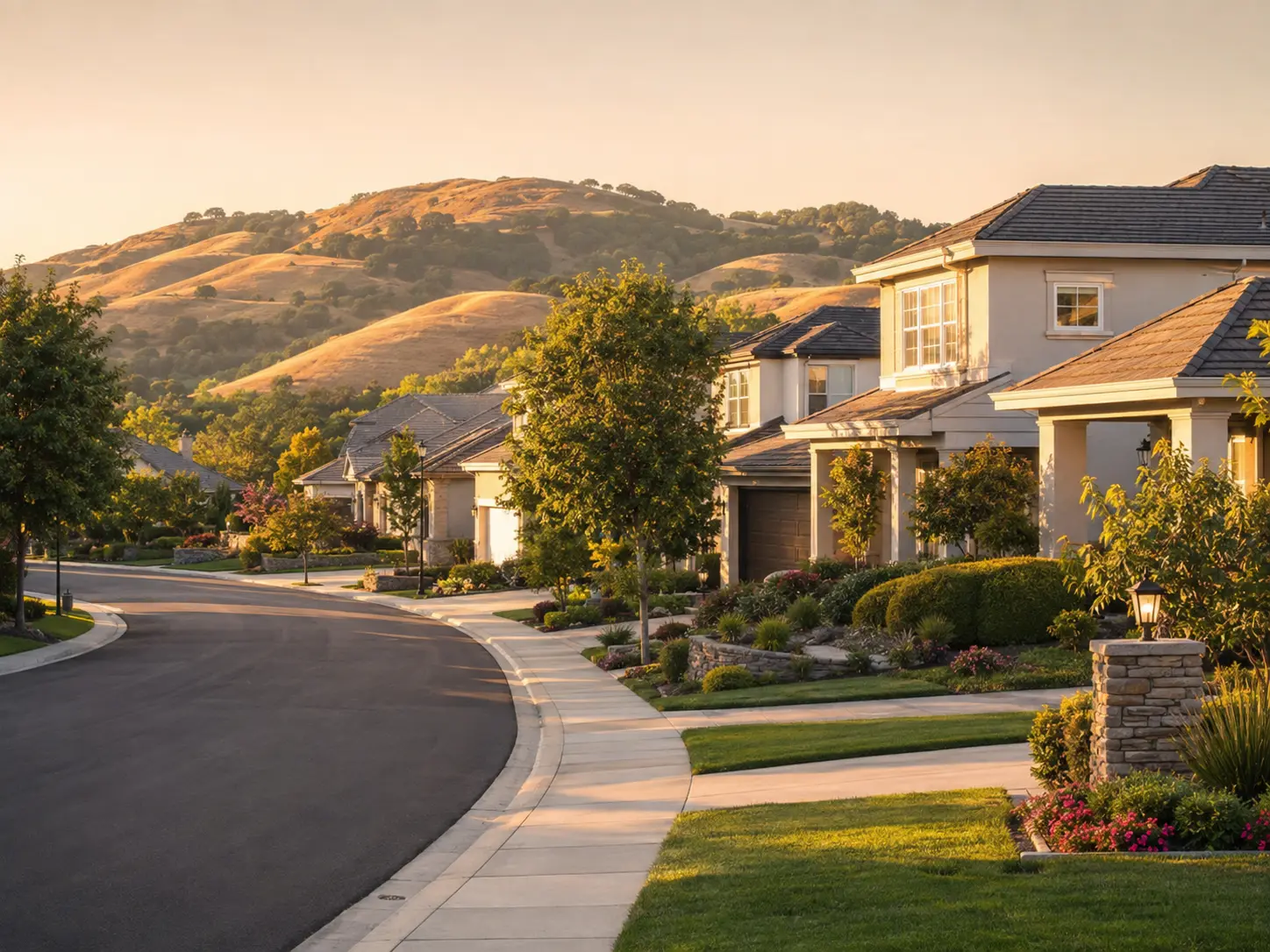 Browns Valley neighborhood in Vacaville