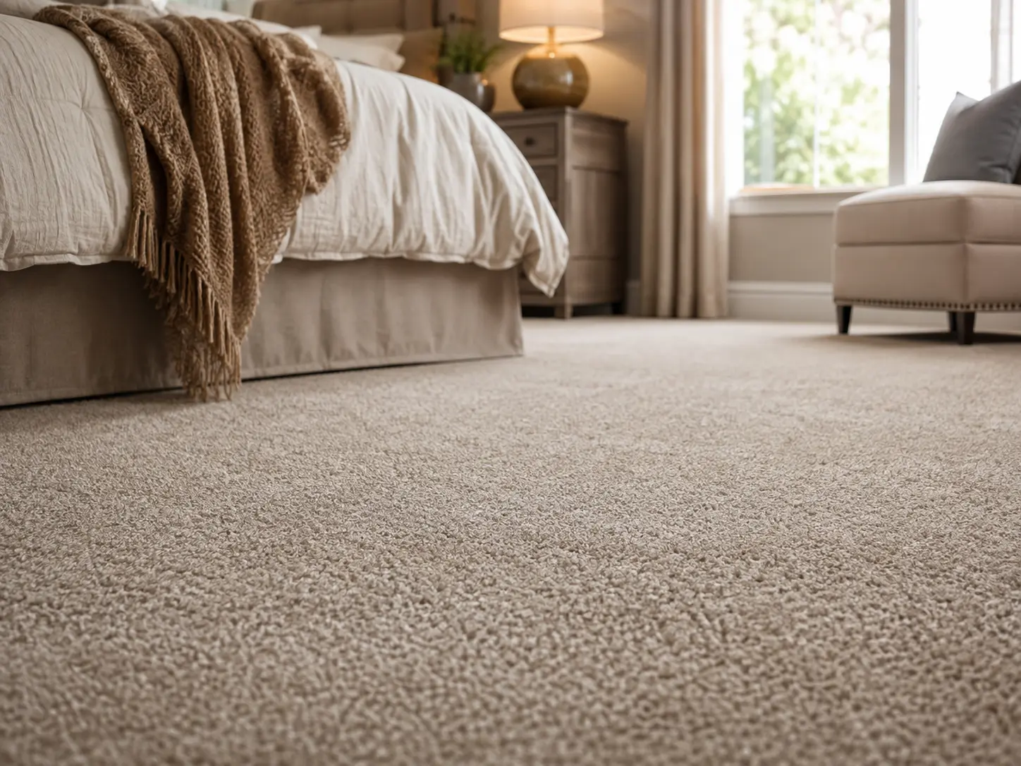 Master Bedroom Plush Carpet