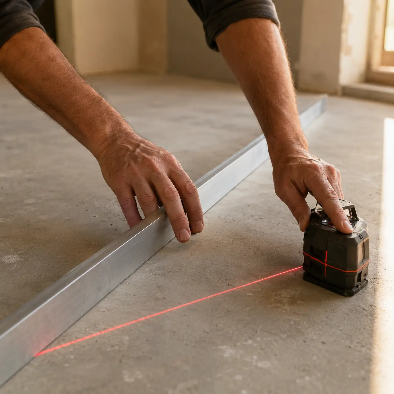 Floor Leveling Craftsmanship