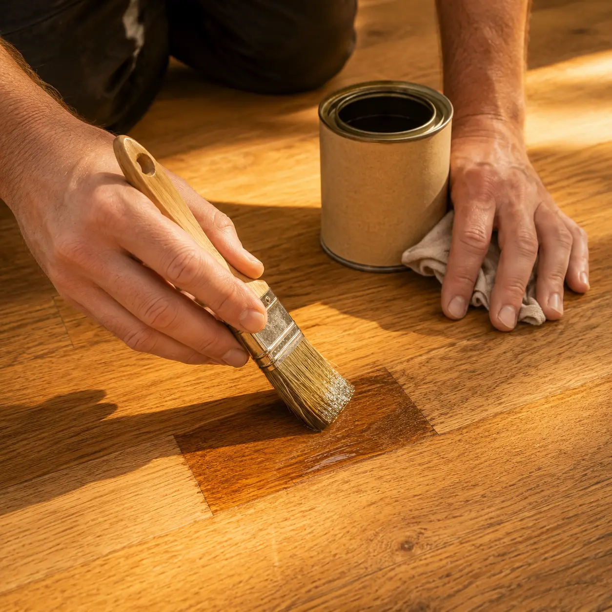 Floor Repair Craftsmanship