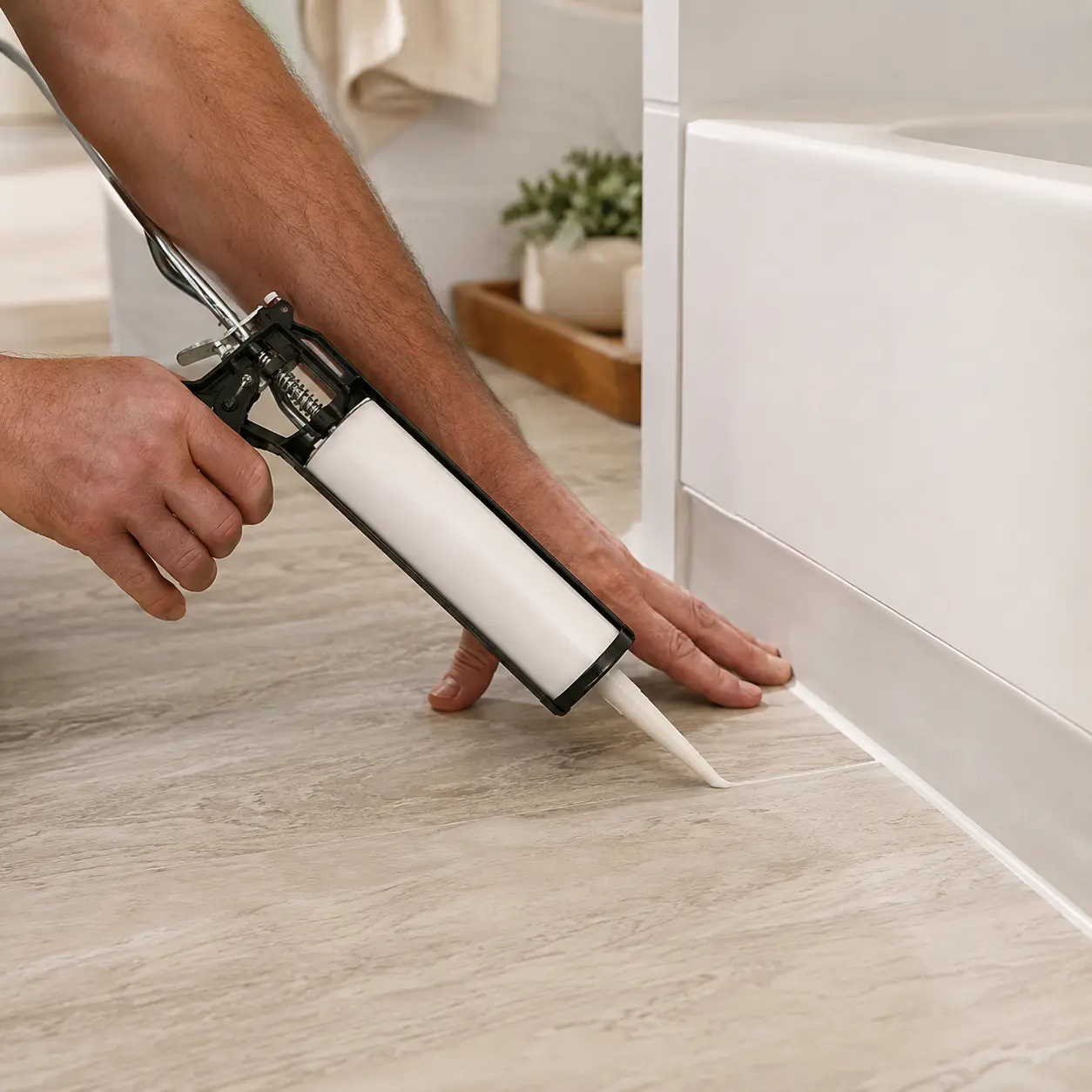 Bathroom Flooring Craftsmanship