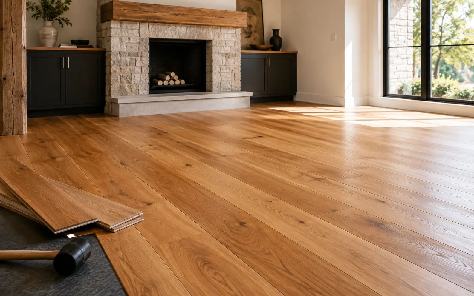 Hardwood Plank Installation