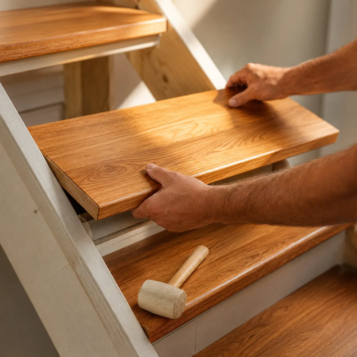 Staircase Flooring Craftsmanship