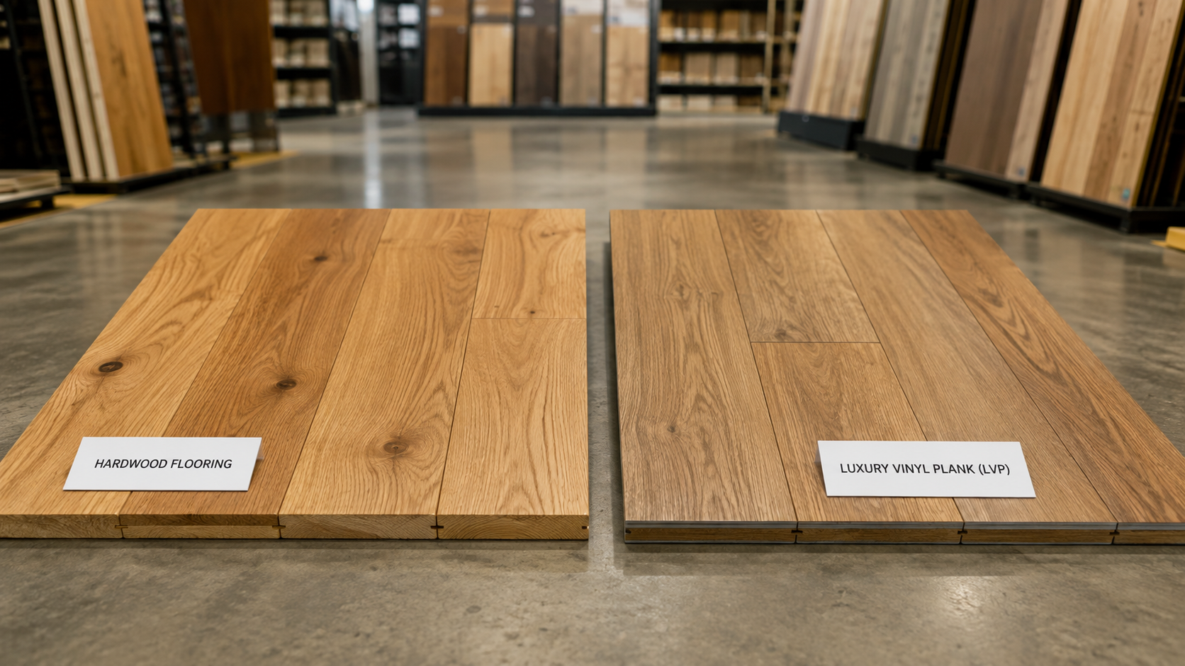 LVP vs. Hardwood: Which Is Right for Your Woodland Home?