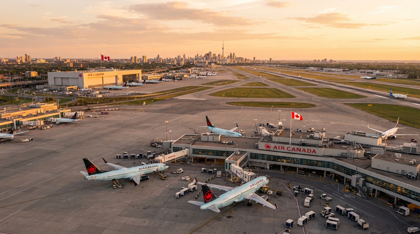 Toronto Pearson International Airport (YYZ) — Canada's largest aviation hub and MRO center