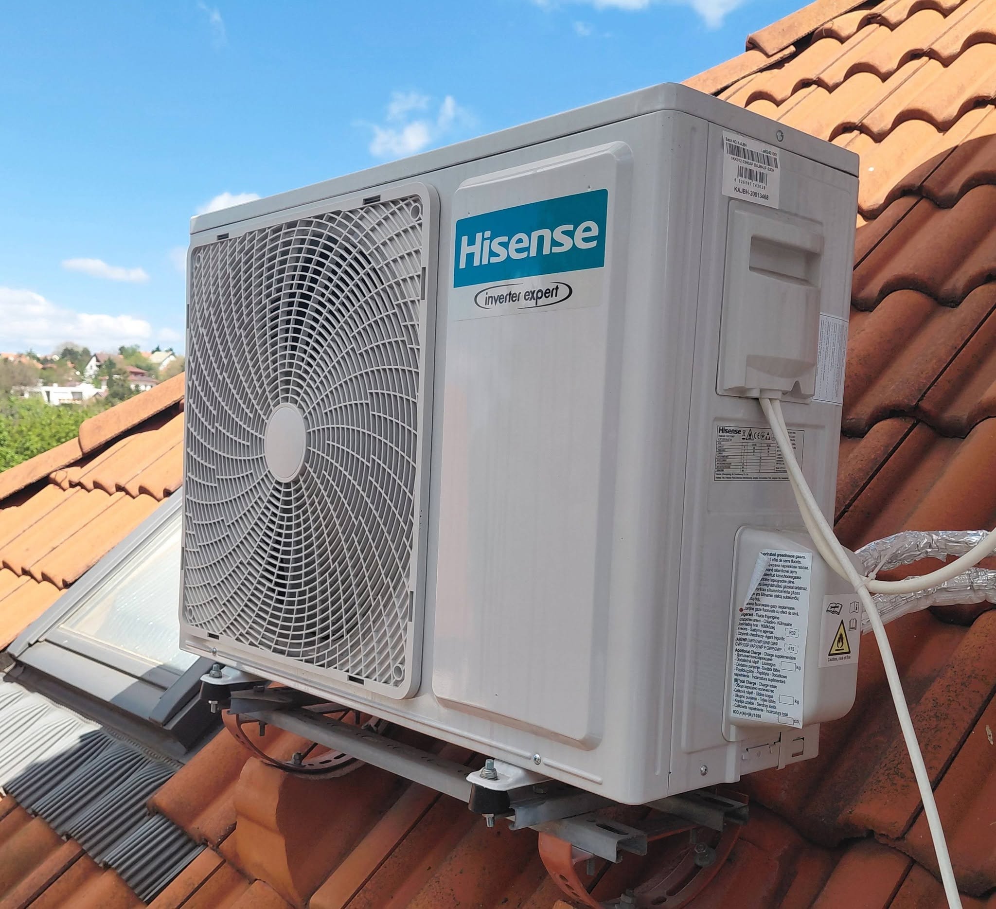 Hisense inverter expert kültéri egység telepítése