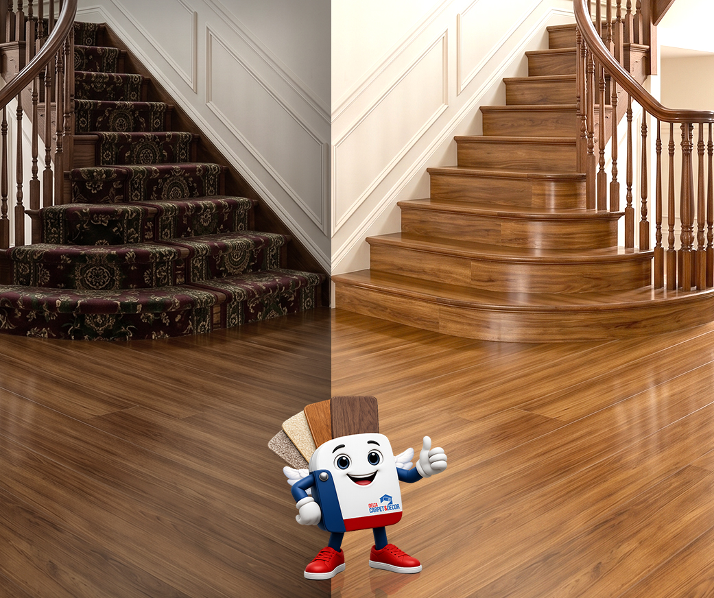 Mismatched stairs comparison