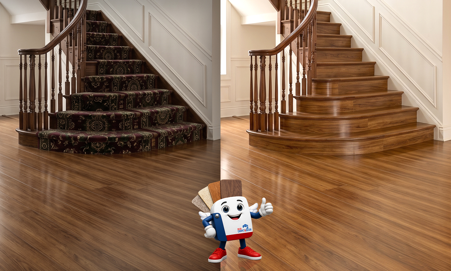 Mismatched stairs comparison