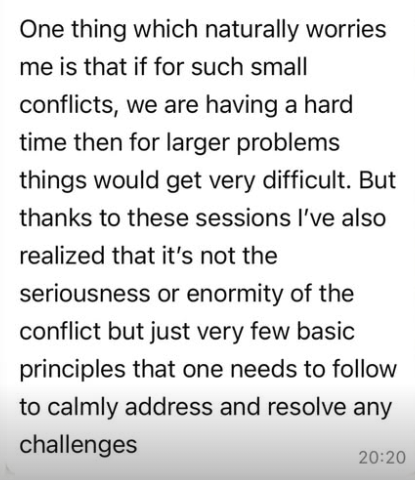 Resolving Daily Conflicts with Calm Principles