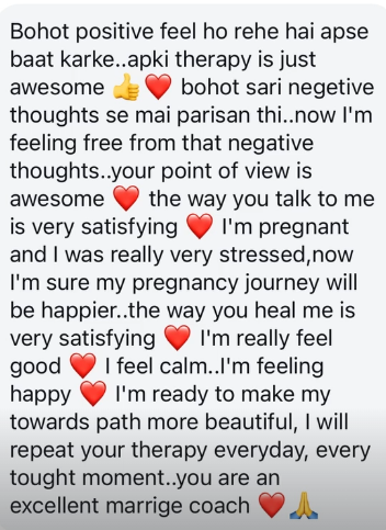 Overcame Negative Thoughts & Reclaimed Inner Peace