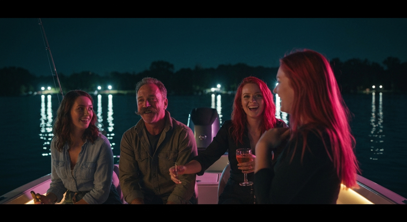 Night Time Fishing Tours on Lake Lewisville