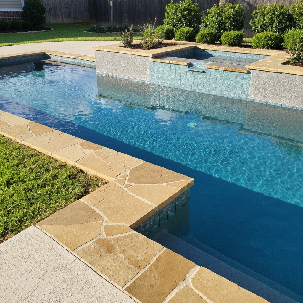 Beautifully renovated pool in North Texas