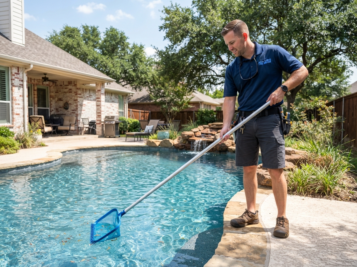Local pool service in Lewisville, TX