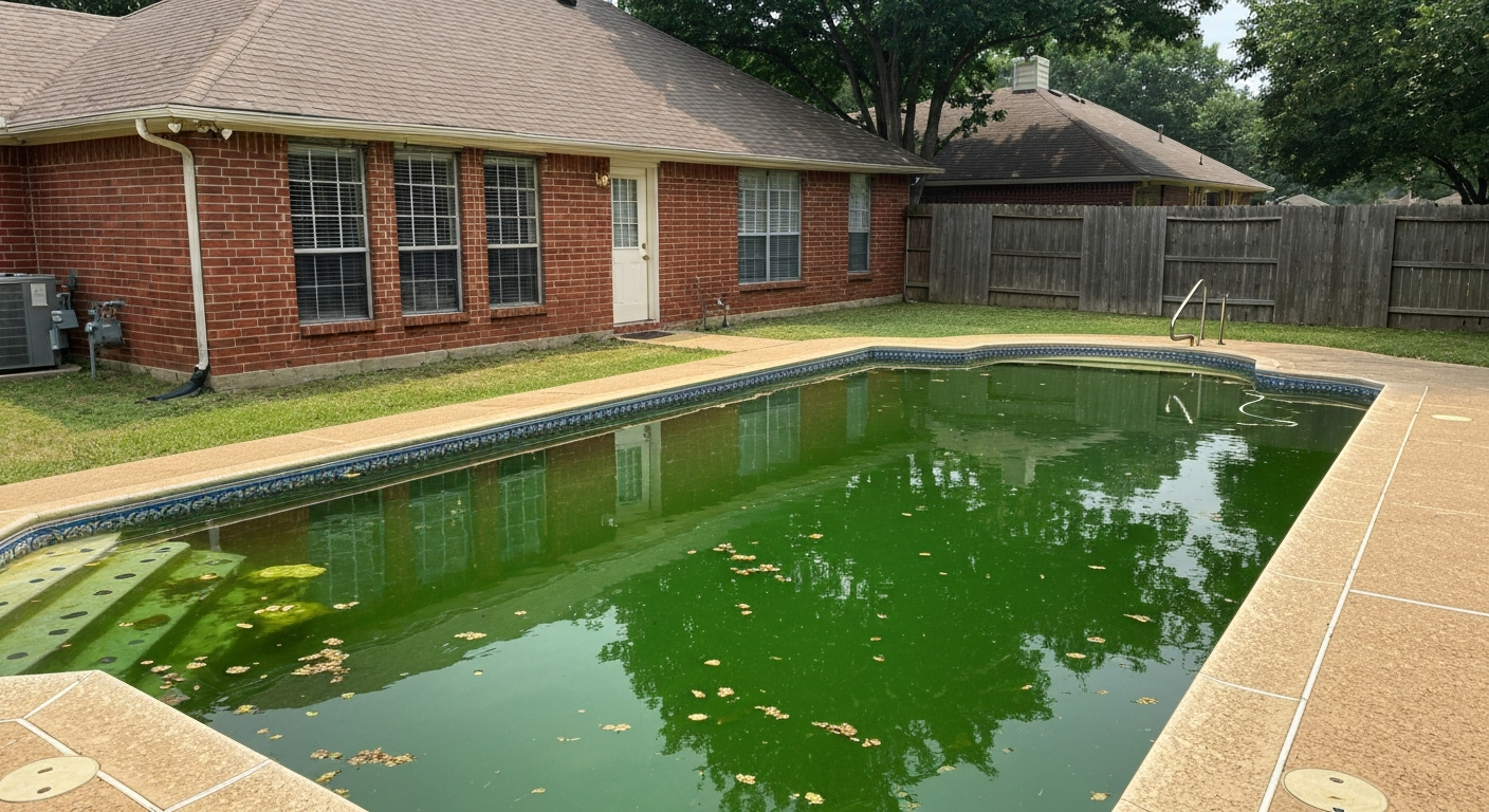 Green Pool Cleanup & Algae Removal