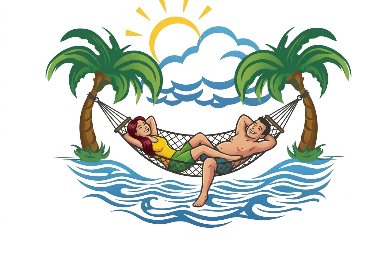 No Worries Pool Care Logo